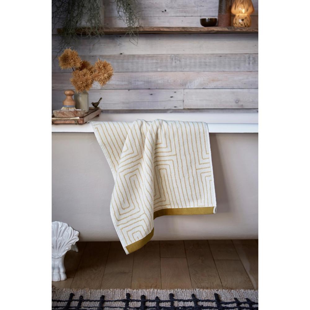 Abigail Ahern X Murmur Pia Towel Warm Ochre